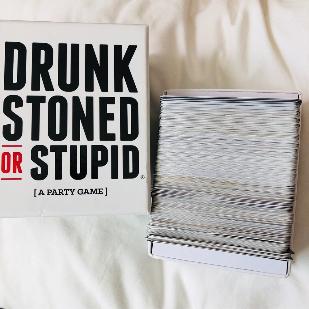 DRUNK STONED or STUPID Party Game